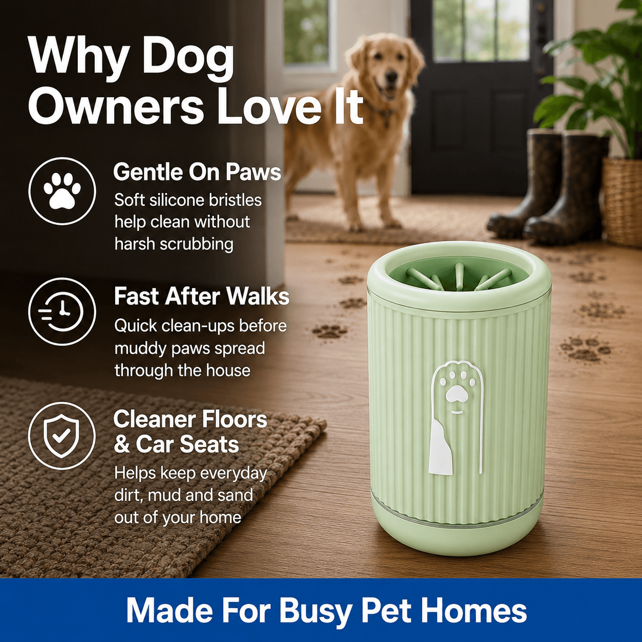 EasiClean™ Premium Paw Cleaner