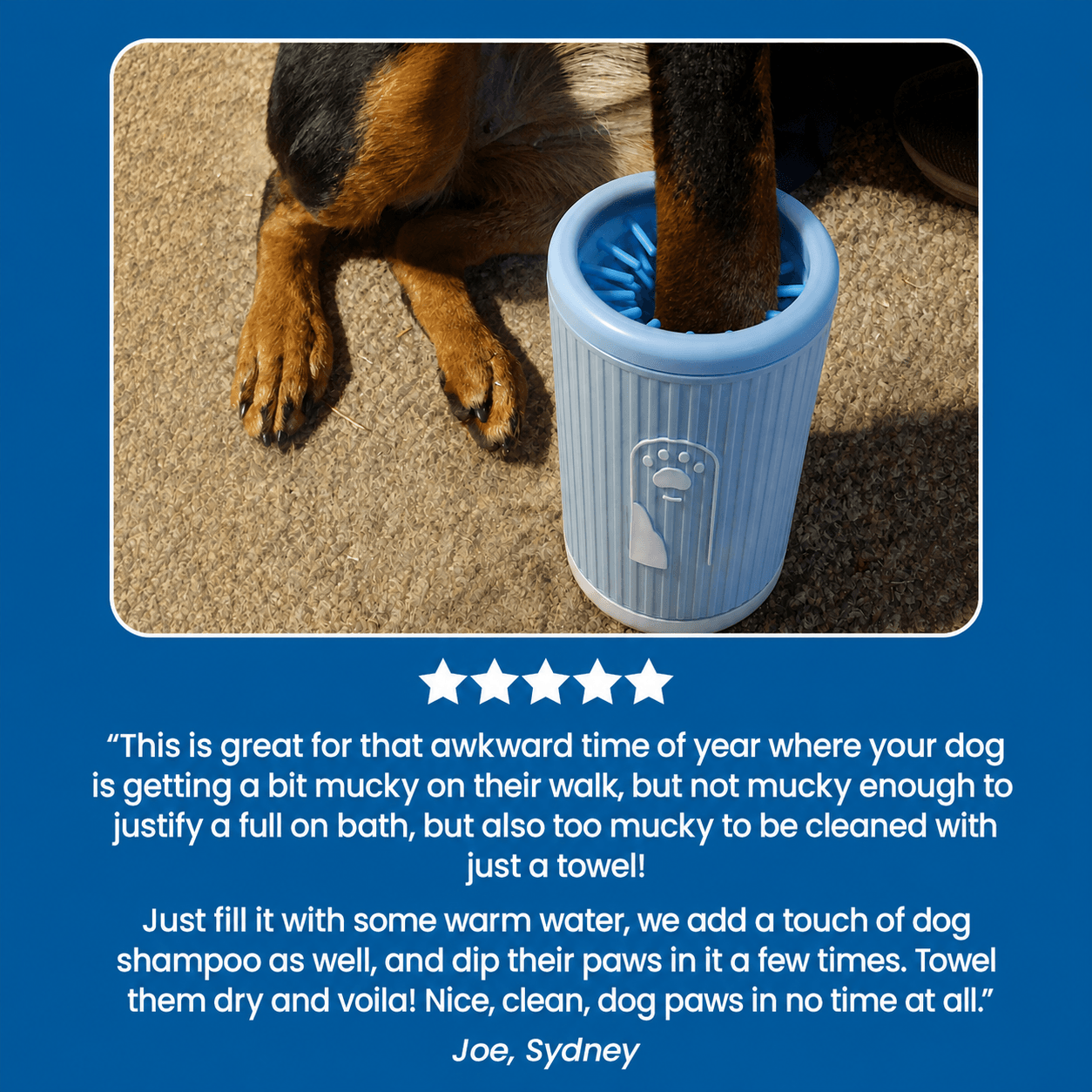 EasiClean™ Premium Paw Cleaner