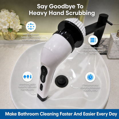 EasiClean™ Premium Spin Scrubber