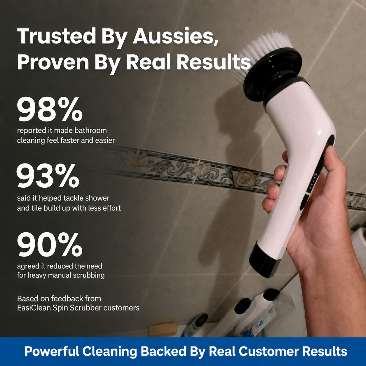 EasiClean™ Premium Spin Scrubber